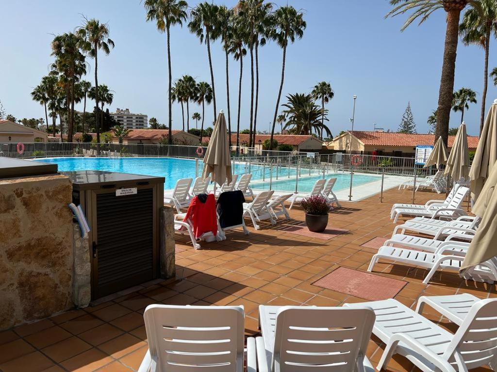 Bungalow Playa Del Ingles Santa Fe 56 Bagian luar foto