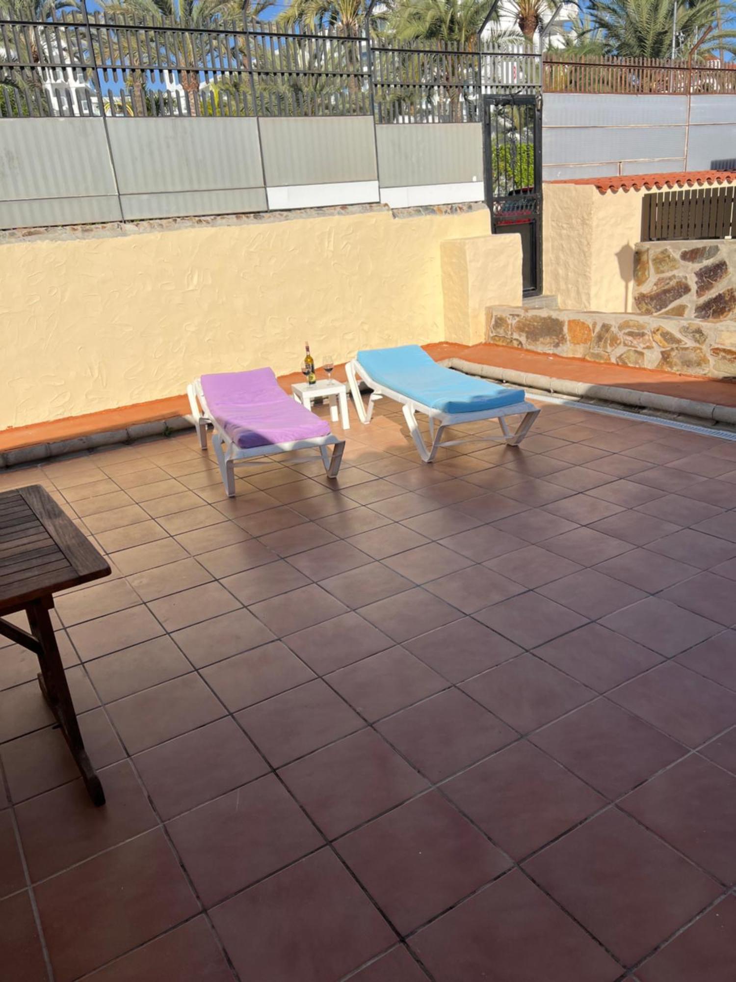 Bungalow Playa Del Ingles Santa Fe 56 Bagian luar foto