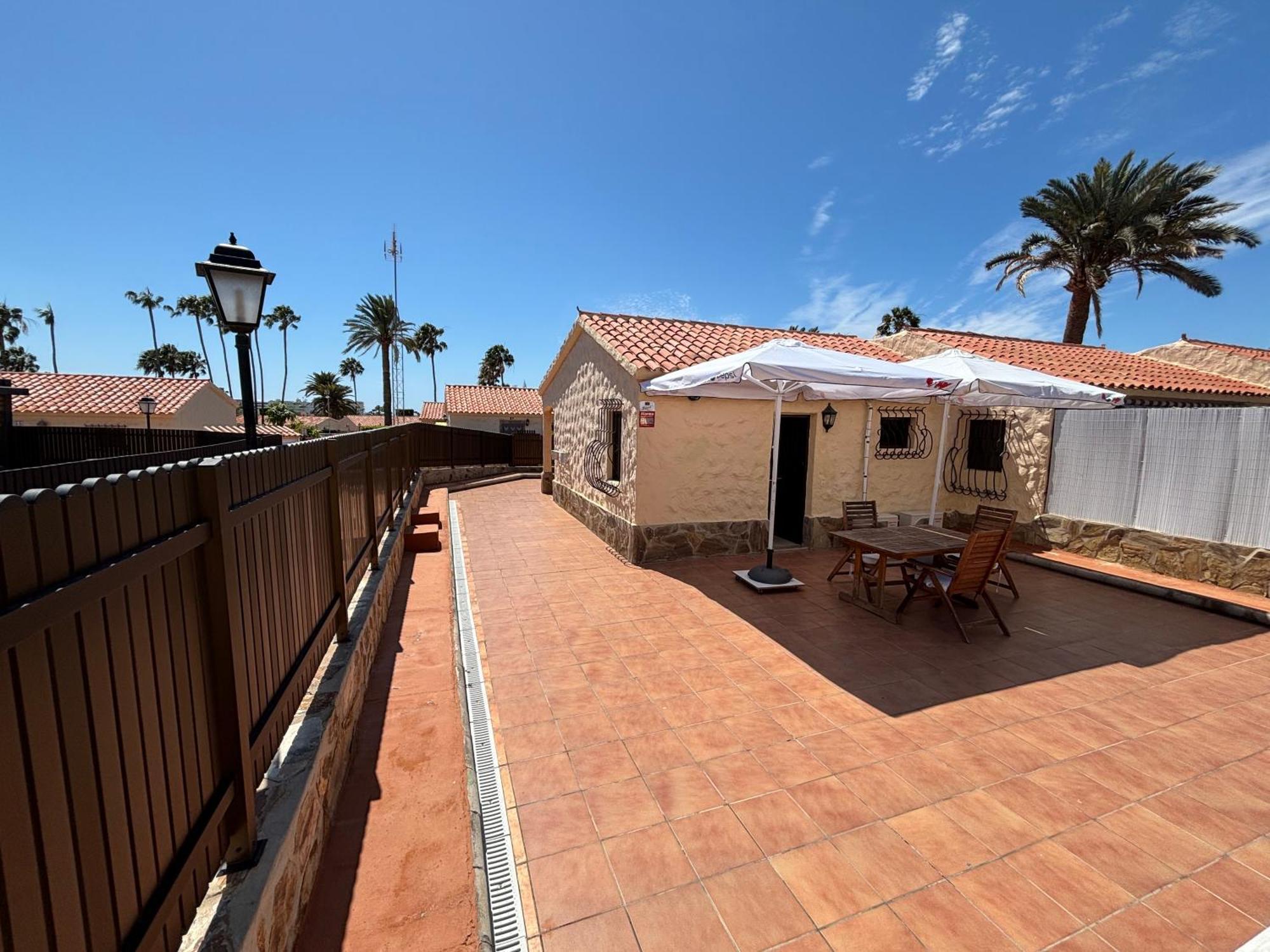 Bungalow Playa Del Ingles Santa Fe 56 Bagian luar foto